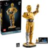 LEGO Star Wars C-3PO Droid Figure Building Set for Adults, Collectible Model Kit with a Minifigure and Display Stand for Room or Office Decor, Nostalgic Movie Memorabilia Set for Men & Women 75398 LEGO Star Wars C-3PO Droid Figure Building Set for Adults, Collectible Model Kit with a Minifigure and Display Stand for Room or Office Decor, Nostalgic Movie Memorabilia Set for Men & Women 75398