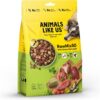 RawMix50 Dog Food Grass-Fed Beef 340g — 50% Freeze-Dried Raw, High Protein, Non-GMO, No Wheat or Corn [x3]