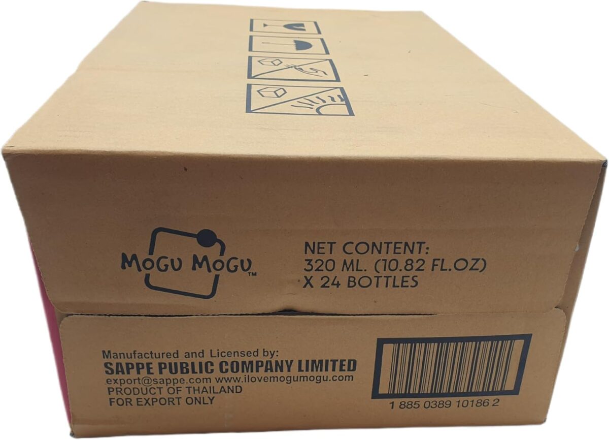 Mogu Mogu Lychee Nata de Coco Drink 24 Pack [x2]