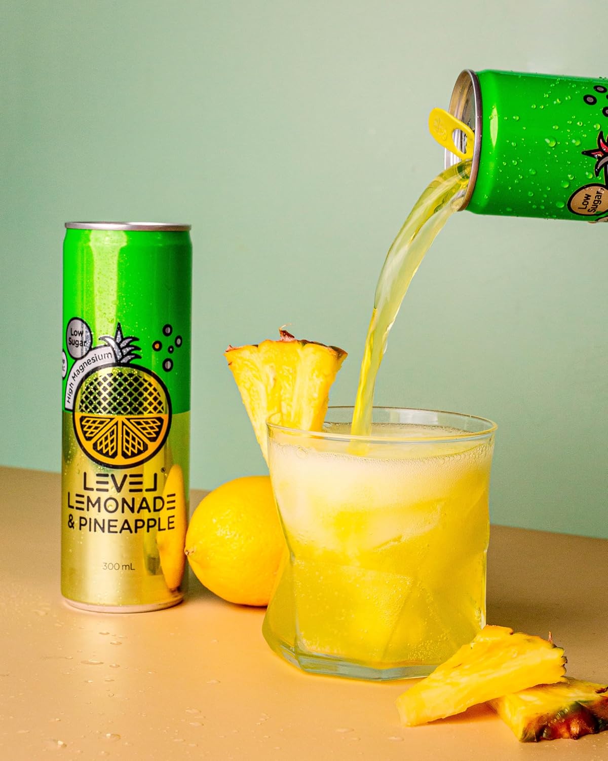 Level Lemonade High Magnesium, Vitamin C Low Sugar Sports Drink Multi Flavour Pack [x2]