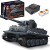 Mould King 20014 Tiger Tank Building Set, Military Tank Construction Kit with Remote Control, Adult Collectible Model, Gifts/Display Toys(800 Pieces) Mould King 20014 Tiger Tank Building Set, Military Tank Construction Kit with Remote Control, Adult Collectible Model, Gifts/Display Toys(800 Pieces)