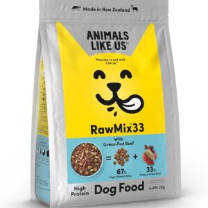 B0D5FYQ49Z_img_1 RawMix33 Dog Food Grass-Fed Beef 2kg
