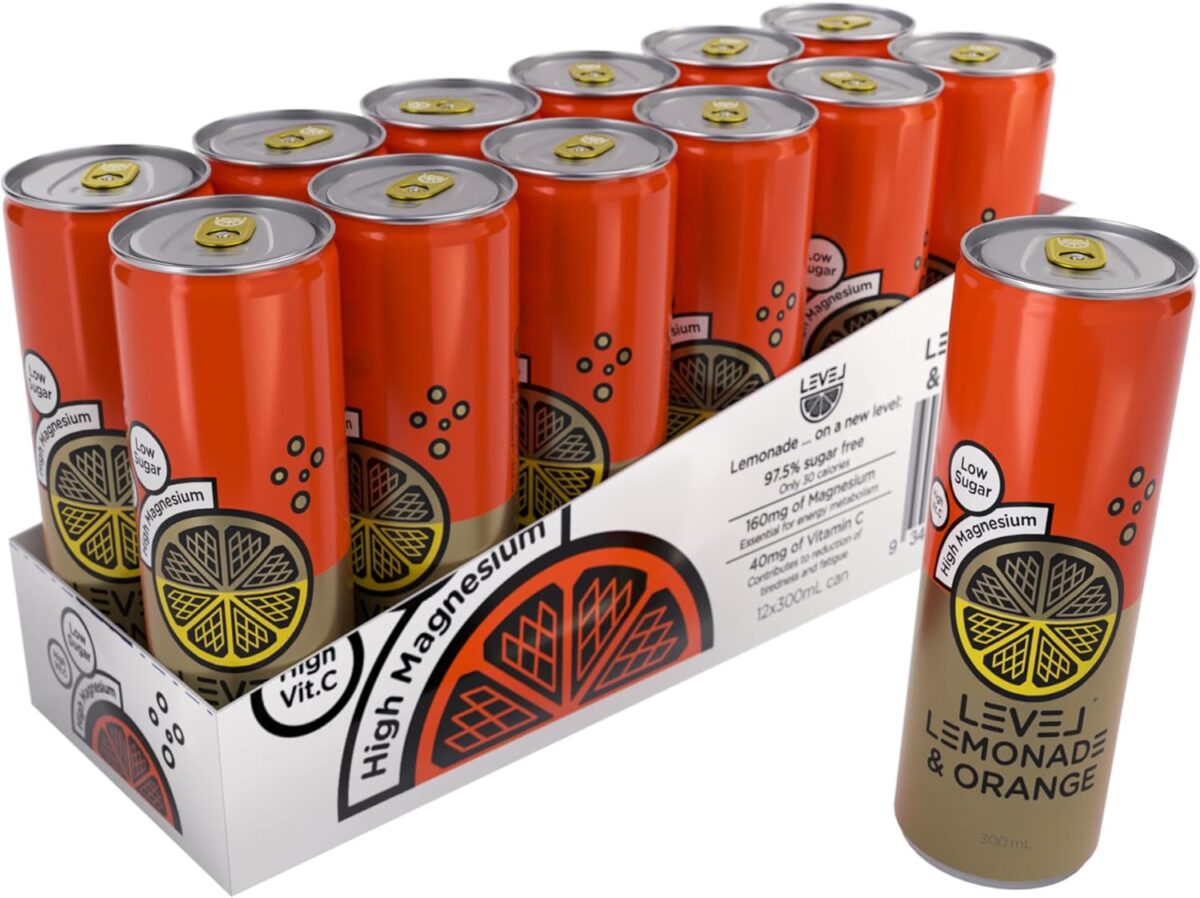 Level Lemonade Raspberry 12 Pack [x2]