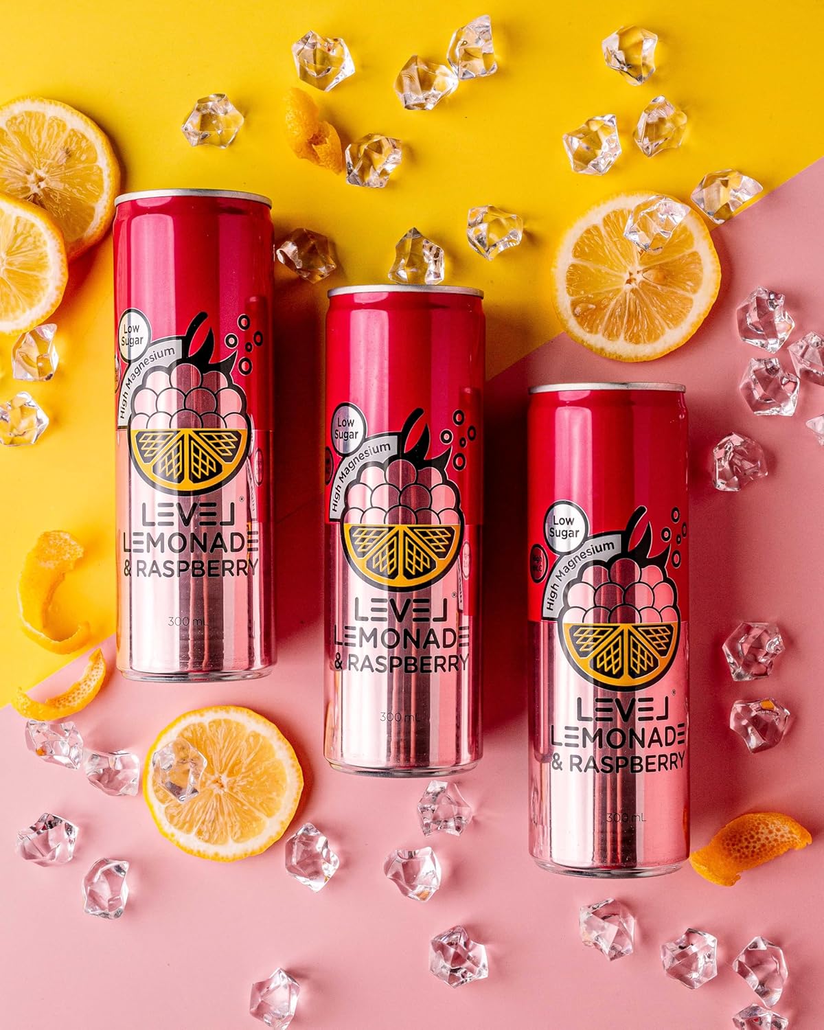 Level Lemonade Raspberry 12 Pack [x2]
