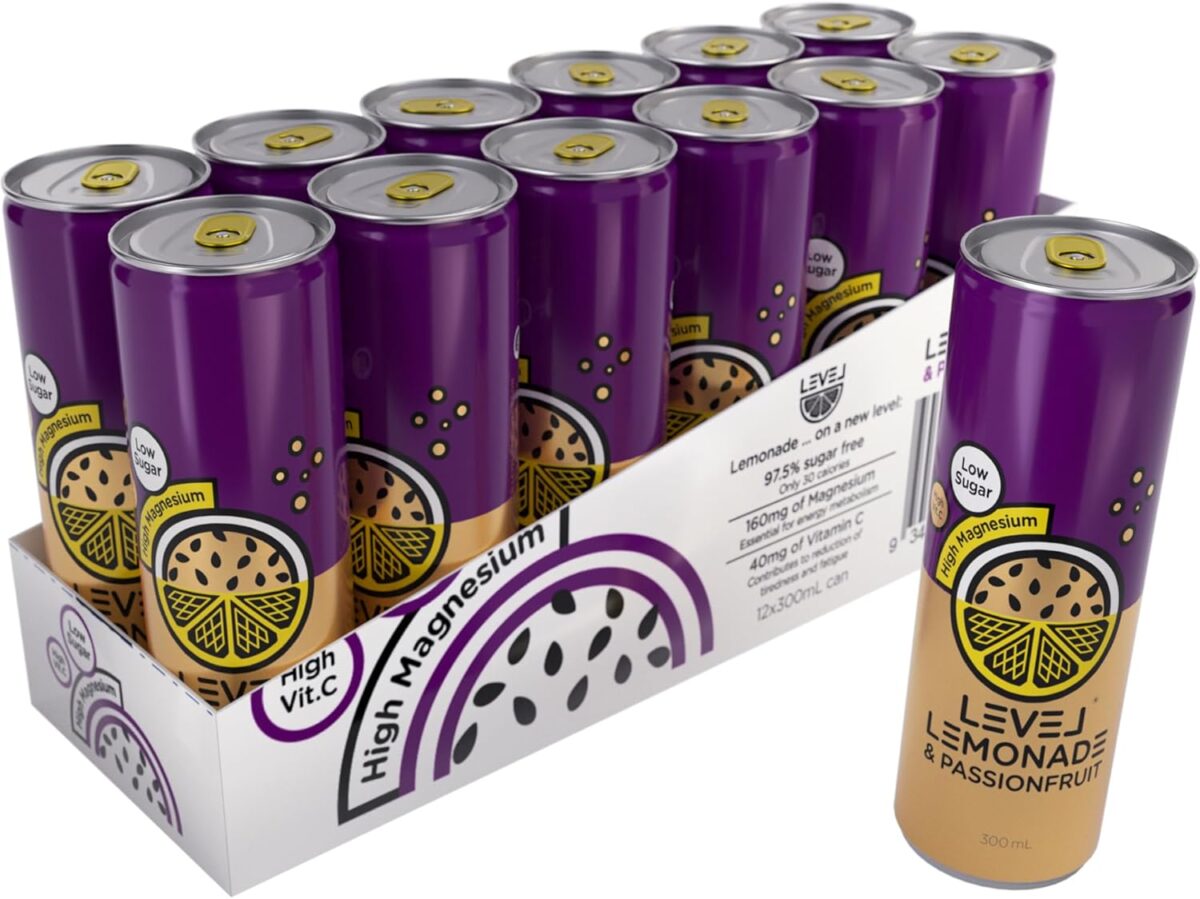 Level Lemonade Raspberry 12 Pack [x2]