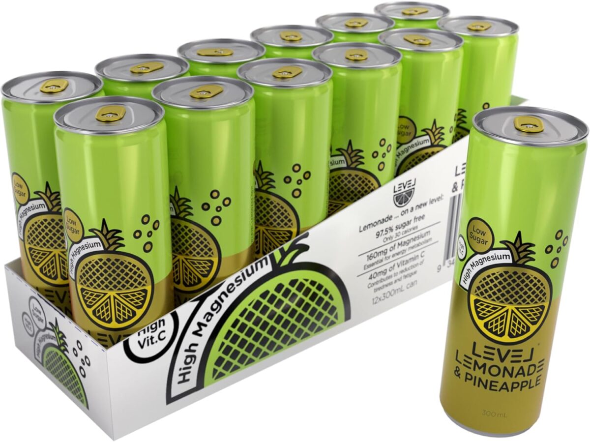 Level Lemonade Raspberry 12 Pack [x2]