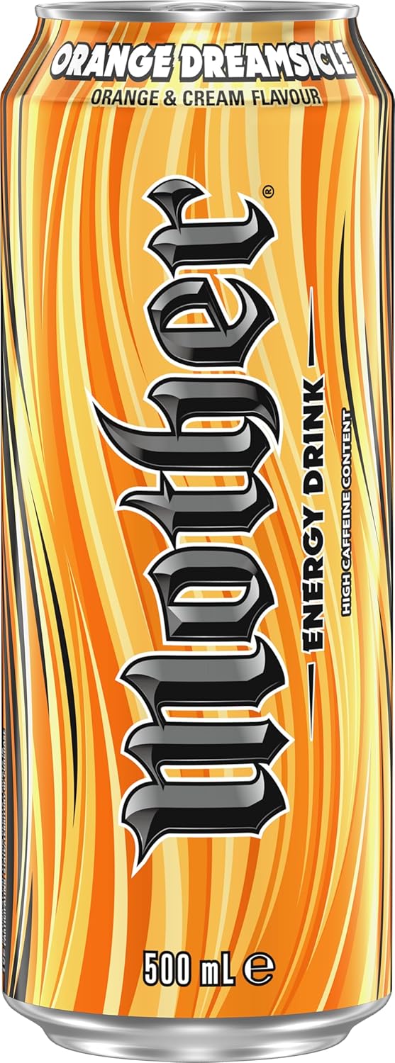 Mother Energy Drink Orange Dreamsicle 24 x 500ml [x2]