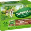 Nature's Gift Adult Wet Dog Food Strips with Kangaroo in Gravy 6x100g [x9]