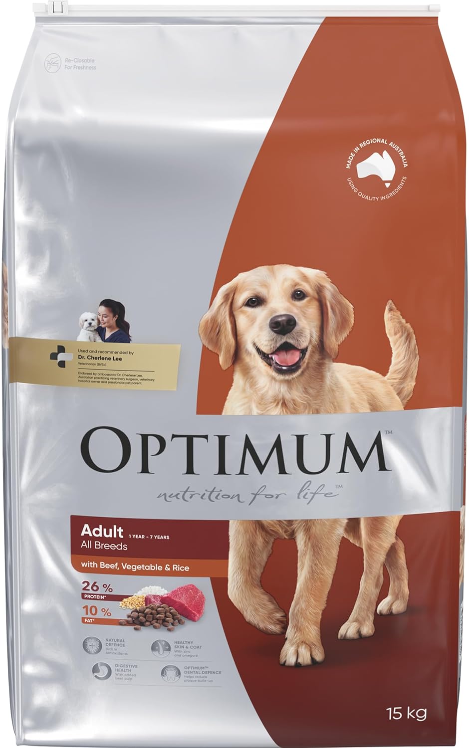 B0DDR83HTC_img_1 Optimum Adult Dry Dog Food Beef, Veg & Rice 15kg