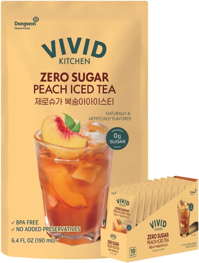 VIVID KITCHEN Korean Pouch Drinks Grape 10 Pouches [x3]