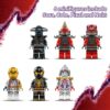 LEGO NINJAGO 4in1 Zane’s Ultra Combiner Mech Toy for 9+ Year Old Boys & Girls, Rebuilds into Kids Toy Jet, Car Model, Dragon & Ninja Figure, incl. 6 Minifigures, Dragons Rising Building Set 71834 LEGO NINJAGO 4in1 Zane’s Ultra Combiner Mech Toy for 9+ Year Old Boys & Girls, Rebuilds into Kids Toy Jet, Car Model, Dragon & Ninja Figure, incl. 6 Minifigures, Dragons Rising Building Set 71834