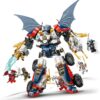 LEGO NINJAGO 4in1 Zane’s Ultra Combiner Mech Toy for 9+ Year Old Boys & Girls, Rebuilds into Kids Toy Jet, Car Model, Dragon & Ninja Figure, incl. 6 Minifigures, Dragons Rising Building Set 71834 LEGO NINJAGO 4in1 Zane’s Ultra Combiner Mech Toy for 9+ Year Old Boys & Girls, Rebuilds into Kids Toy Jet, Car Model, Dragon & Ninja Figure, incl. 6 Minifigures, Dragons Rising Building Set 71834