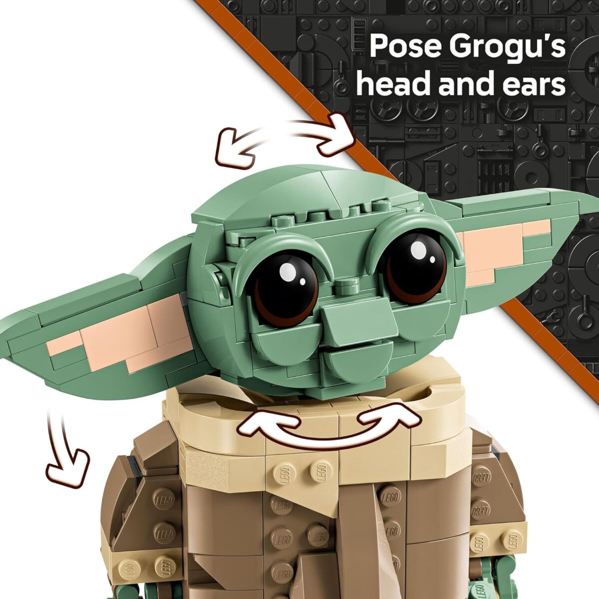 LEGO Star Wars Grogu with Hover Pram, Construction Toy for 10+ Year Old Boys & Girls, Collectible Character Figure Building Set for The Mandalorian Fans, Buildable Kids Toy for Room Display 75403 LEGO Star Wars Grogu with Hover Pram, Construction Toy for 10+ Year Old Boys & Girls, Collectible Character Figure Building Set for The Mandalorian Fans, Buildable Kids Toy for Room Display 75403