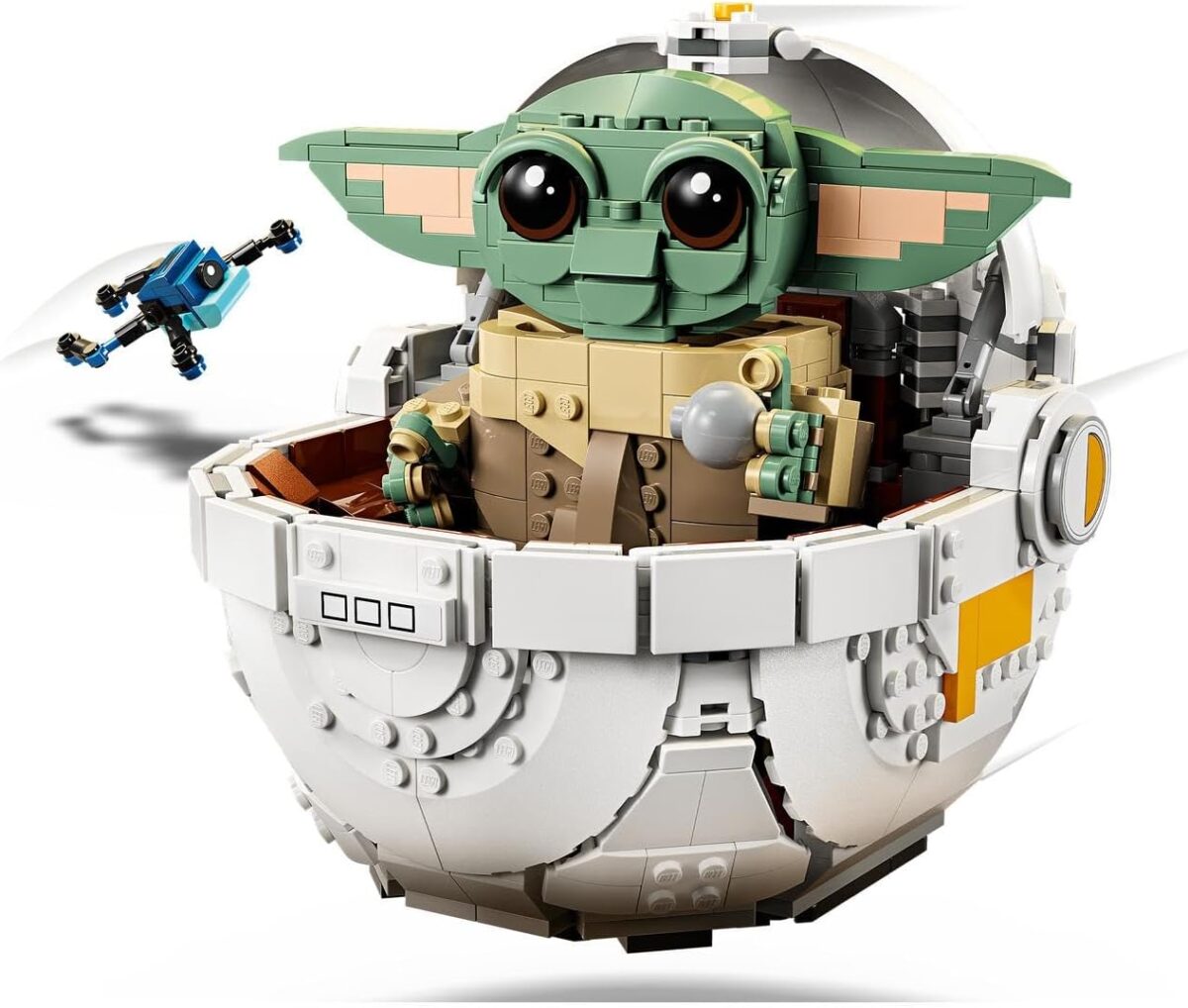 LEGO Star Wars Grogu with Hover Pram, Construction Toy for 10+ Year Old Boys & Girls, Collectible Character Figure Building Set for The Mandalorian Fans, Buildable Kids Toy for Room Display 75403 LEGO Star Wars Grogu with Hover Pram, Construction Toy for 10+ Year Old Boys & Girls, Collectible Character Figure Building Set for The Mandalorian Fans, Buildable Kids Toy for Room Display 75403