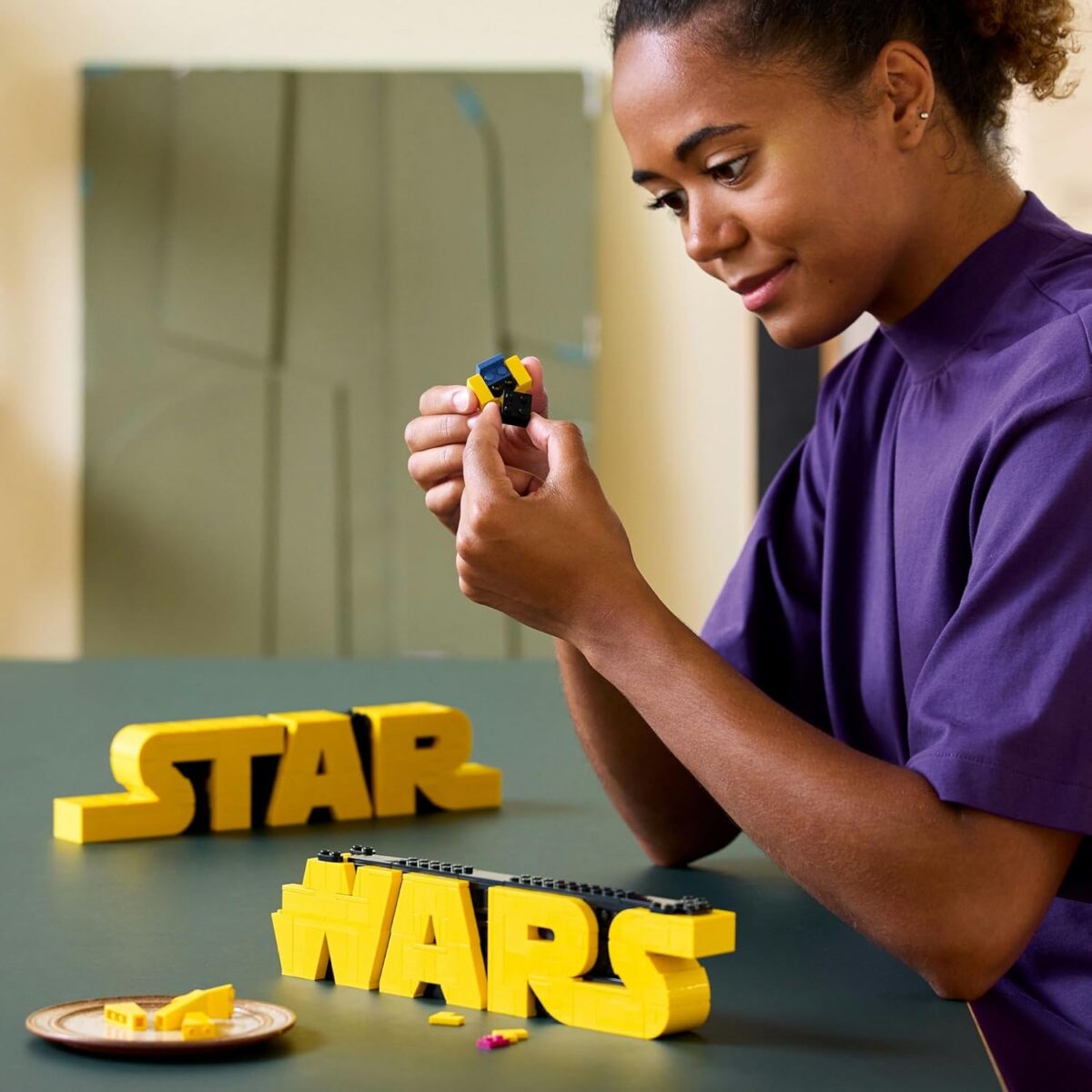 LEGO® Star Wars™ Brick-Built Star Wars Logo 75407 Sign, Buildable Model Kit, Room Decor, Collectible Build-and-Display Set, Creative Toys for Adult Fans LEGO® Star Wars™ Brick-Built Star Wars Logo 75407 Sign, Buildable Model Kit, Room Decor, Collectible Build-and-Display Set, Creative Toys for Adult Fans