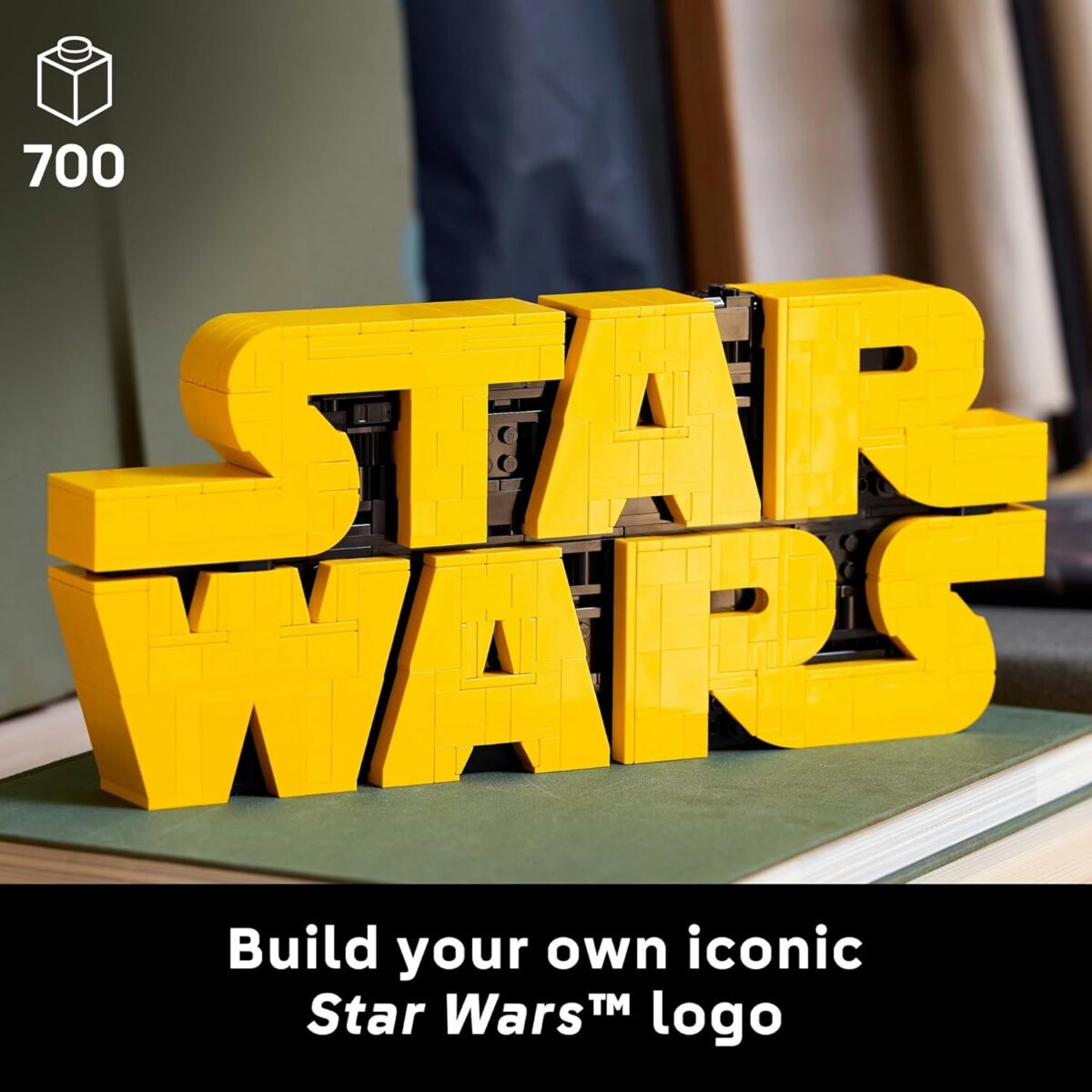 LEGO® Star Wars™ Brick-Built Star Wars Logo 75407 Sign, Buildable Model Kit, Room Decor, Collectible Build-and-Display Set, Creative Toys for Adult Fans LEGO® Star Wars™ Brick-Built Star Wars Logo 75407 Sign, Buildable Model Kit, Room Decor, Collectible Build-and-Display Set, Creative Toys for Adult Fans