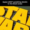 LEGO® Star Wars™ Brick-Built Star Wars Logo 75407 Sign, Buildable Model Kit, Room Decor, Collectible Build-and-Display Set, Creative Toys for Adult Fans LEGO® Star Wars™ Brick-Built Star Wars Logo 75407 Sign, Buildable Model Kit, Room Decor, Collectible Build-and-Display Set, Creative Toys for Adult Fans