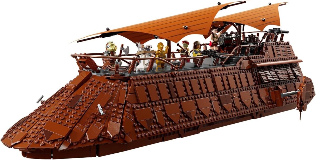 LEGO Star Wars Jabba’s Sail Barge UCS Building Set for Adults, Return of the Jedi Model Kit with 11 Characters Incl. a Princess Leia Minifigure, Plus Jabba the Hutt and R2-D2 Droid Figures 75397 LEGO Star Wars Jabba’s Sail Barge UCS Building Set for Adults, Return of the Jedi Model Kit with 11 Characters Incl. a Princess Leia Minifigure, Plus Jabba the Hutt and R2-D2 Droid Figures 75397