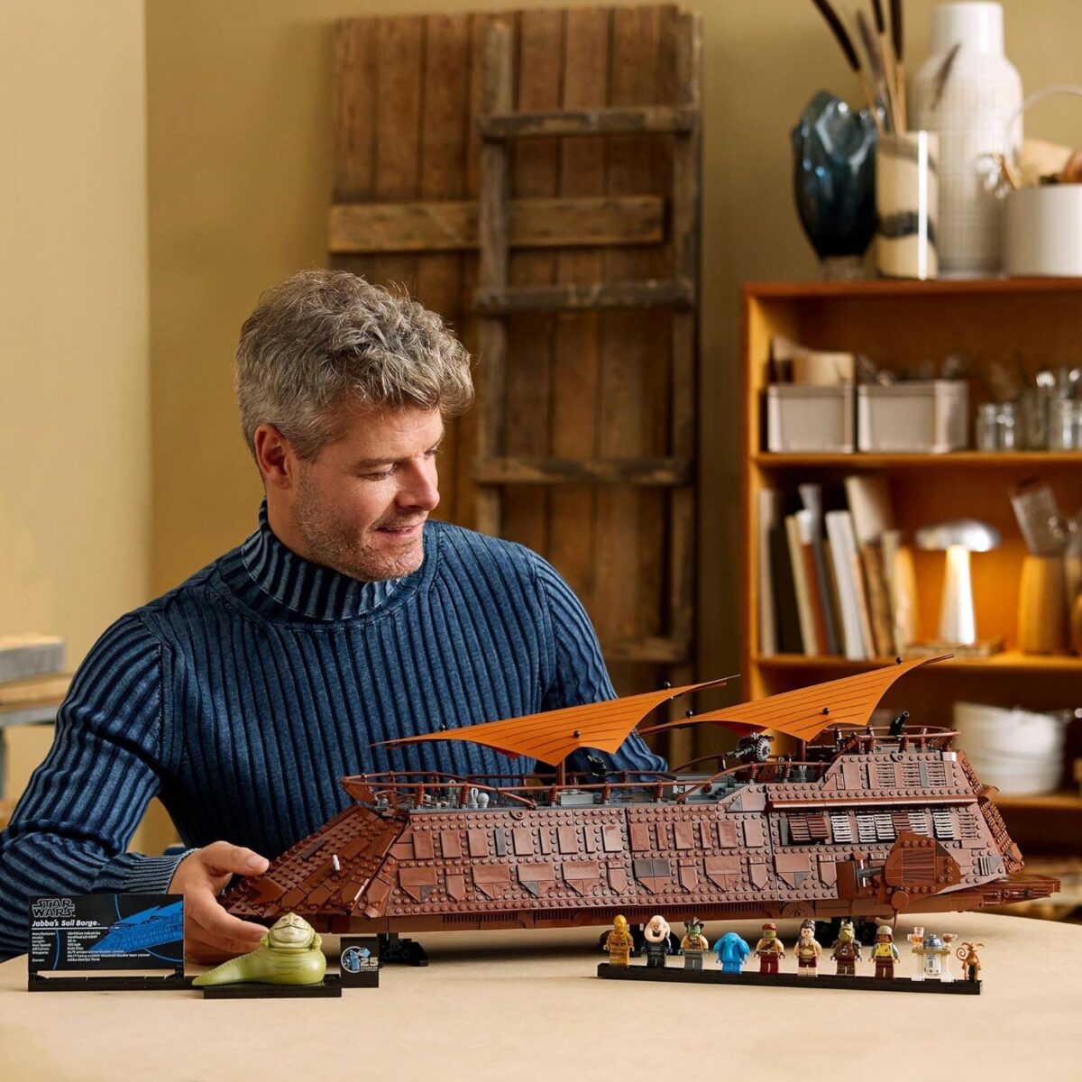 LEGO Star Wars Jabba’s Sail Barge UCS Building Set for Adults, Return of the Jedi Model Kit with 11 Characters Incl. a Princess Leia Minifigure, Plus Jabba the Hutt and R2-D2 Droid Figures 75397 LEGO Star Wars Jabba’s Sail Barge UCS Building Set for Adults, Return of the Jedi Model Kit with 11 Characters Incl. a Princess Leia Minifigure, Plus Jabba the Hutt and R2-D2 Droid Figures 75397