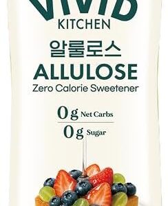 VIVID KITCHEN Keto Allulose Syrup 12.7 fl oz [x3]