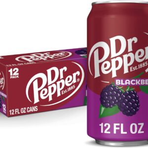 Dr Pepper Blackberry 355ml 12 Pack [x2]