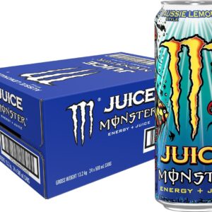 Monster Energy Drink Aussie Lemonade 24 x 500ml [x2]