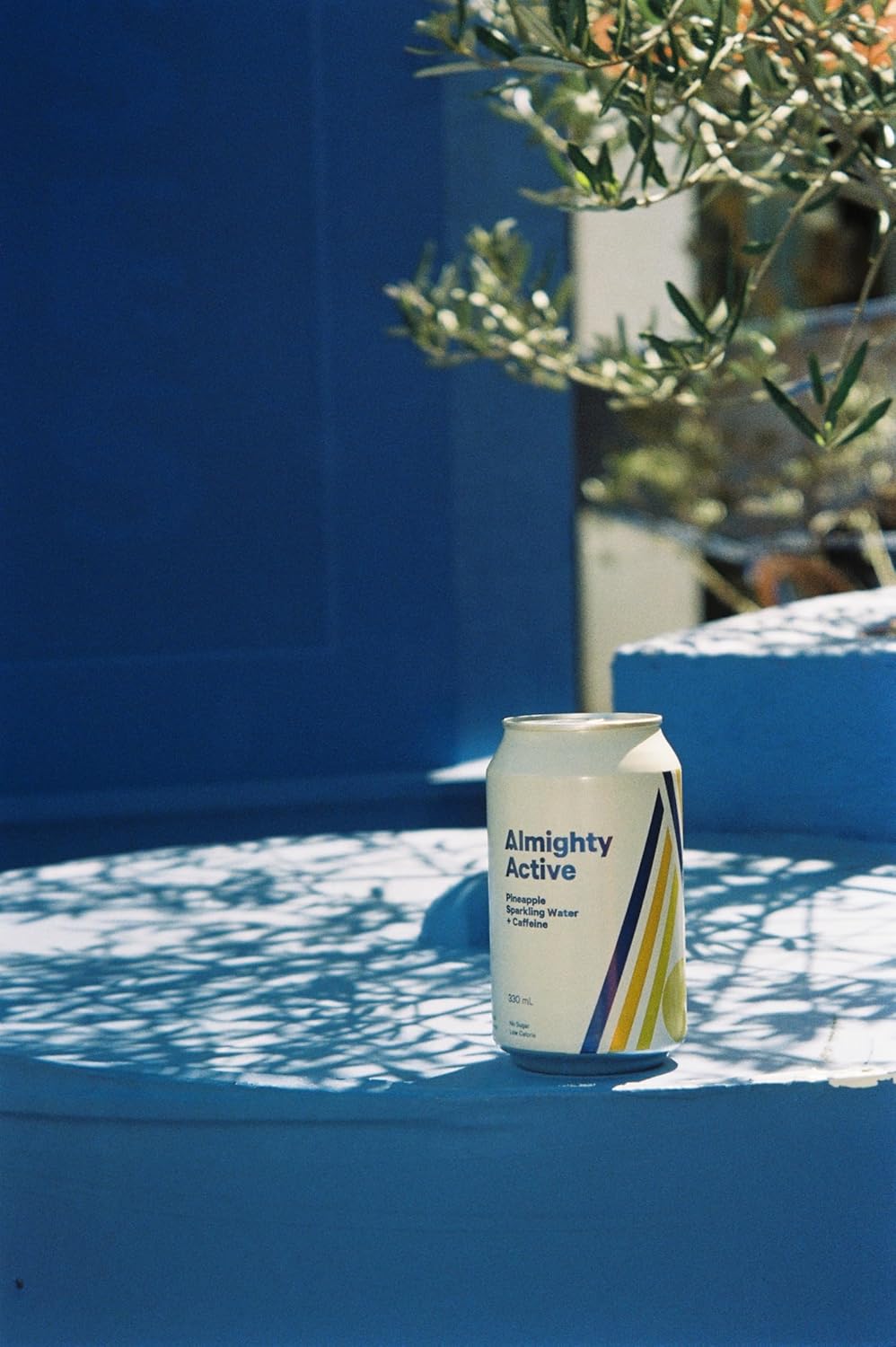 Almighty Active Pineapple Sparkling Water with Caffeine 12 x 330ml [x2]