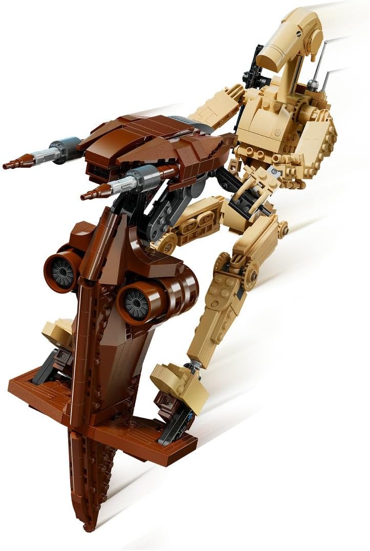 LEGO® Star Wars: The Phantom Menace™ Battle Droid™ with STAP Set 75428 Buildable Posable Figure, Toys for Boys, Girls and Any Fans, Building Toy for Kids, Build-and-Display Model, Desk Decor LEGO® Star Wars: The Phantom Menace™ Battle Droid™ with STAP Set 75428 Buildable Posable Figure, Toys for Boys, Girls and Any Fans, Building Toy for Kids, Build-and-Display Model, Desk Decor