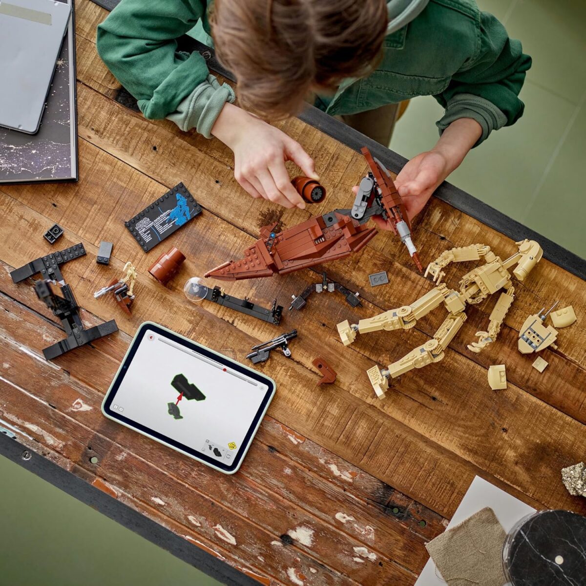 LEGO® Star Wars: The Phantom Menace™ Battle Droid™ with STAP Set 75428 Buildable Posable Figure, Toys for Boys, Girls and Any Fans, Building Toy for Kids, Build-and-Display Model, Desk Decor LEGO® Star Wars: The Phantom Menace™ Battle Droid™ with STAP Set 75428 Buildable Posable Figure, Toys for Boys, Girls and Any Fans, Building Toy for Kids, Build-and-Display Model, Desk Decor