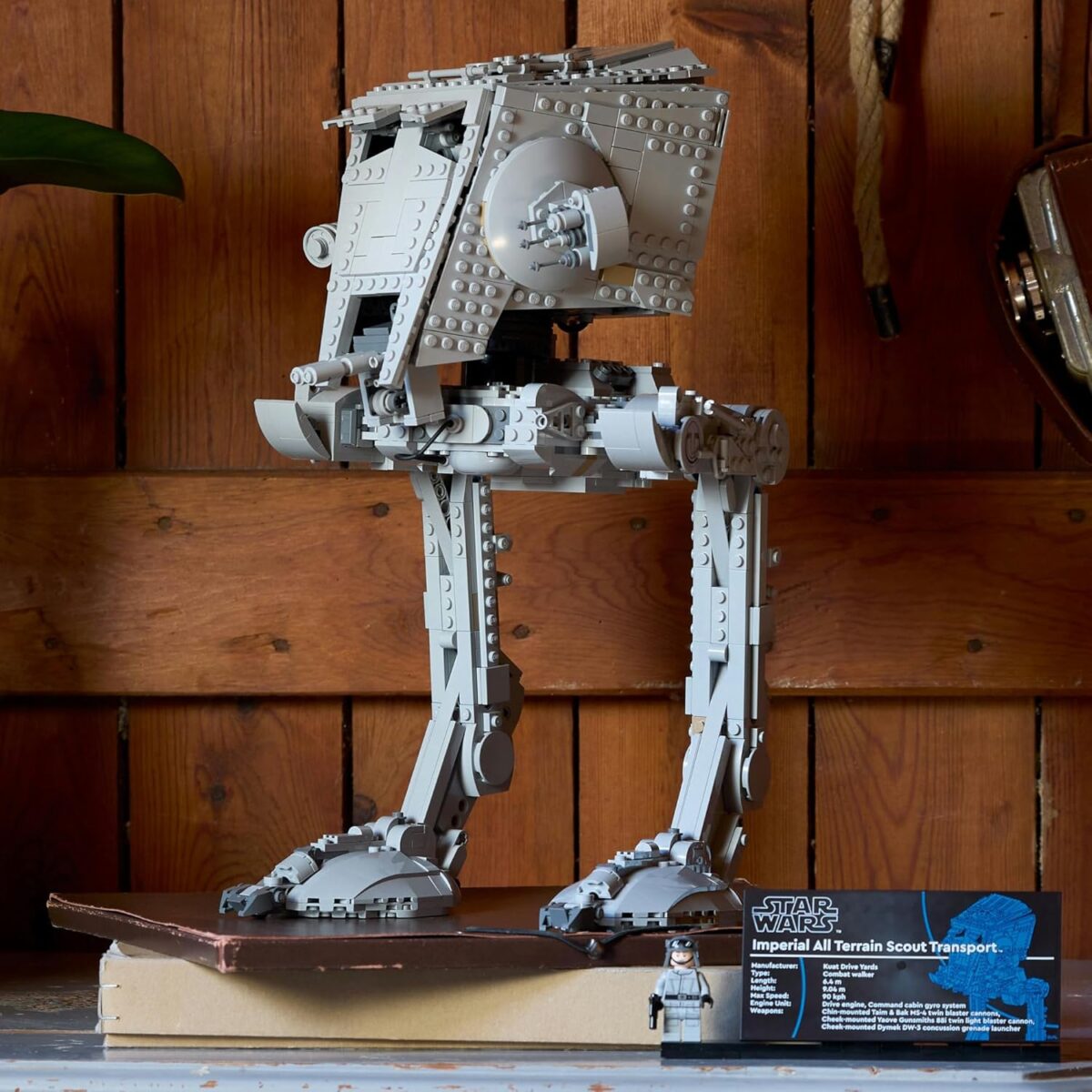 LEGO® Star Wars™ AT-ST™ Walker 75417 Building Set for Adults, Ultimate Collector Series Buildable Model Kit, Collectible Vehicle for Display, Toy for Boyfriends, Girlfriends and Any Fans