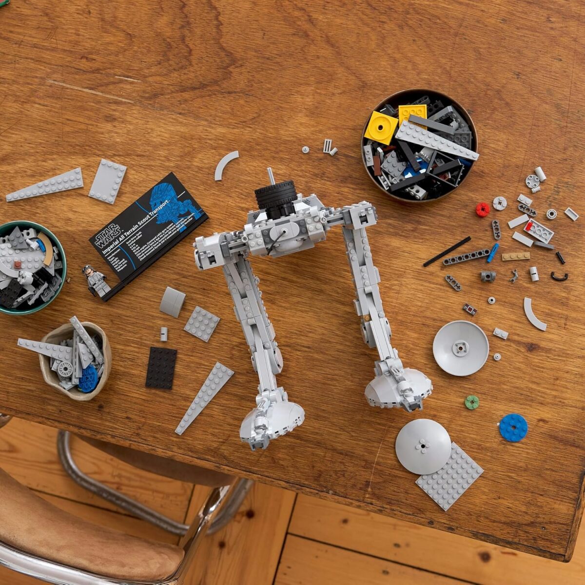 LEGO® Star Wars™ AT-ST™ Walker 75417 Building Set for Adults, Ultimate Collector Series Buildable Model Kit, Collectible Vehicle for Display, Toy for Boyfriends, Girlfriends and Any Fans