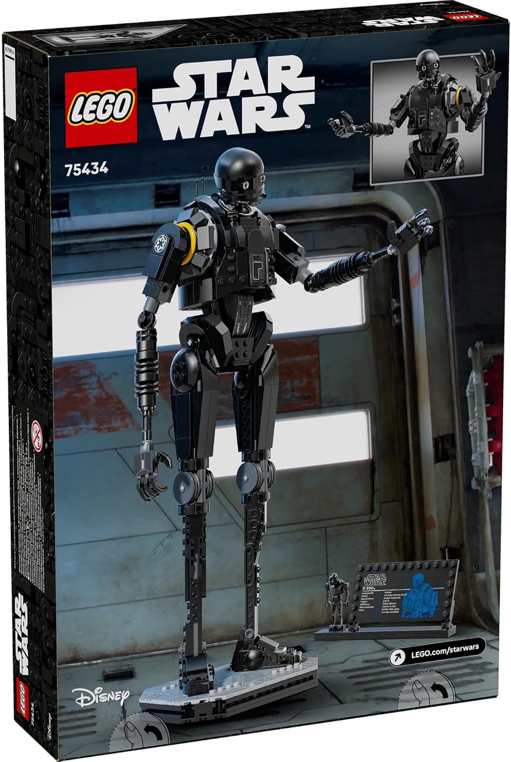 LEGO® Star Wars: Andor™ K-2SO™ Security Droid 75434 Unique Building Toy for Boys, Girls and Any Fans, Toy for Kids, Build-and-Display Set, Buildable Figure LEGO® Star Wars: Andor™ K-2SO™ Security Droid 75434 Unique Building Toy for Boys, Girls and Any Fans, Toy for Kids, Build-and-Display Set, Buildable Figure