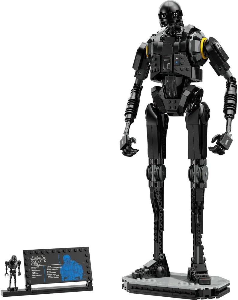 LEGO® Star Wars: Andor™ K-2SO™ Security Droid 75434 Unique Building Toy for Boys, Girls and Any Fans, Toy for Kids, Build-and-Display Set, Buildable Figure LEGO® Star Wars: Andor™ K-2SO™ Security Droid 75434 Unique Building Toy for Boys, Girls and Any Fans, Toy for Kids, Build-and-Display Set, Buildable Figure