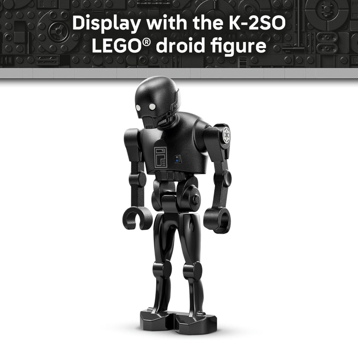 LEGO® Star Wars: Andor™ K-2SO™ Security Droid 75434 Unique Building Toy for Boys, Girls and Any Fans, Toy for Kids, Build-and-Display Set, Buildable Figure LEGO® Star Wars: Andor™ K-2SO™ Security Droid 75434 Unique Building Toy for Boys, Girls and Any Fans, Toy for Kids, Build-and-Display Set, Buildable Figure
