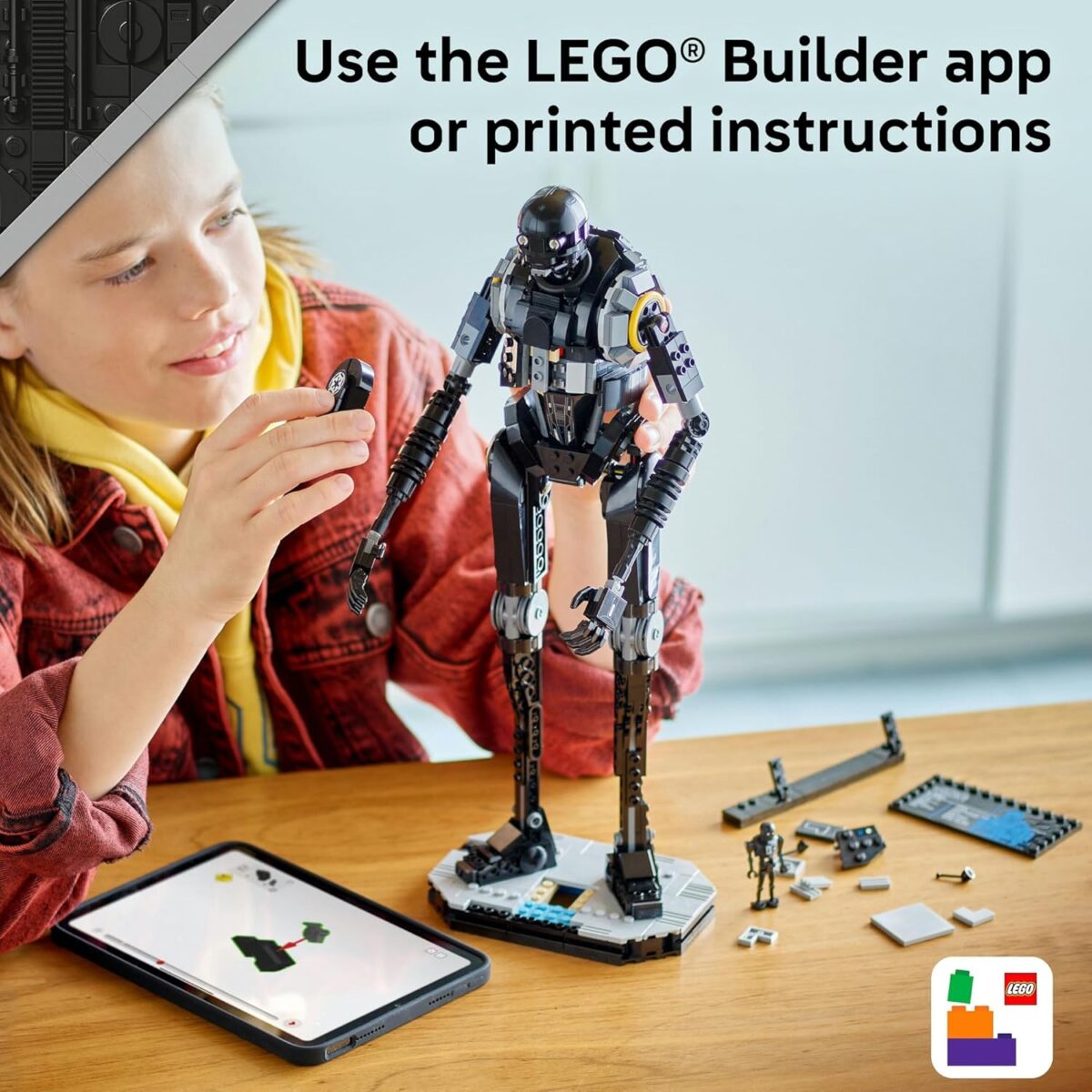LEGO® Star Wars: Andor™ K-2SO™ Security Droid 75434 Unique Building Toy for Boys, Girls and Any Fans, Toy for Kids, Build-and-Display Set, Buildable Figure LEGO® Star Wars: Andor™ K-2SO™ Security Droid 75434 Unique Building Toy for Boys, Girls and Any Fans, Toy for Kids, Build-and-Display Set, Buildable Figure