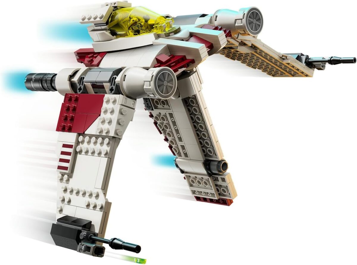 LEGO® Star Wars: The Clone Wars™ V-19 Torrent Starfighter 75432 Vehicle Set, Building Toy for Kids, Buildable Starship, 3 Characters, Blue and Red Lightsabers™, Toy Idea for Boys, Girls and Fans LEGO® Star Wars: The Clone Wars™ V-19 Torrent Starfighter 75432 Vehicle Set, Building Toy for Kids, Buildable Starship, 3 Characters, Blue and Red Lightsabers™, Toy Idea for Boys, Girls and Fans