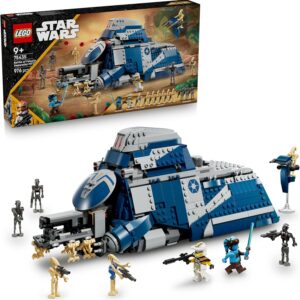 LEGO® Star Wars: The Clone Wars™ Battle of Felucia Separatist MTT™ 75435 Building Toy for Boys, Girls and Fans, Fun Toy, Play-and-Display Set for Kids, Buildable Vehicle Playset, Fantasy Decor