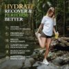 Sugar Free Hydrate Electrolyte Powder Lemon Lime 30 Sachets [x2]