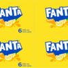 Fanta Lemon Soft Drink Multipack Mini Cans 24 x 250mL [x3]