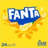 Fanta Lemon Soft Drink Multipack Can 24x 375mL [x2]