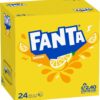 Fanta Lemon Soft Drink Multipack Can 24x 375mL [x2]