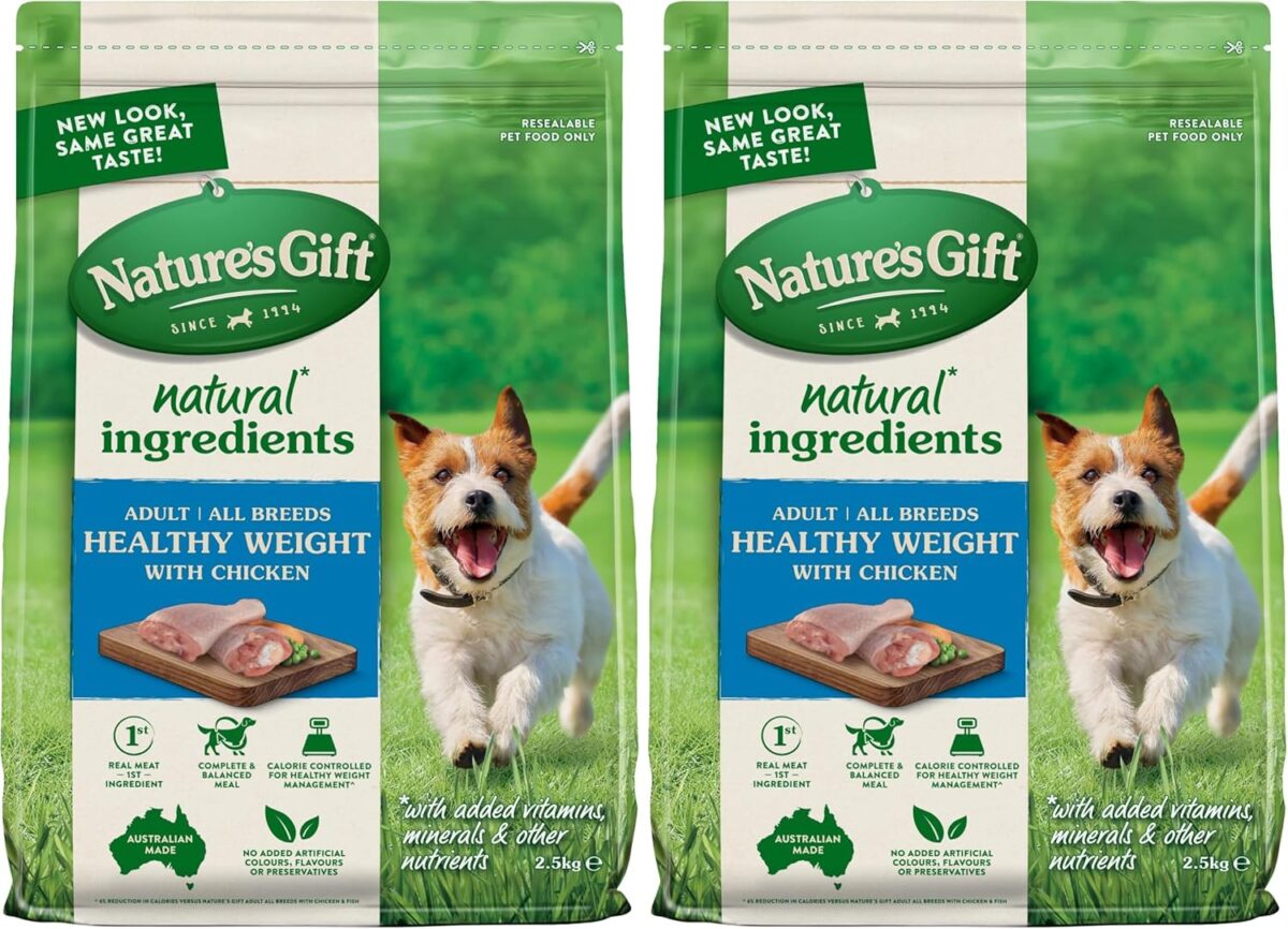 Nature's Gift Adult Dry Dog Food, Chicken & Fish 6kg [x4]