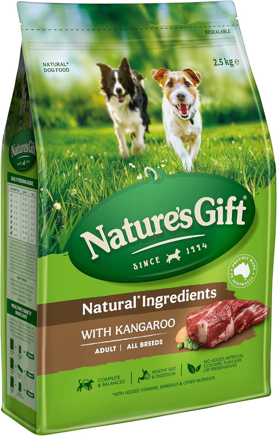 Nature's Gift Adult Dry Dog Food, Chicken & Fish 6kg [x4]
