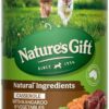 Nature's Gift Adult Wet Dog Food Casserole with Kangaroo & Vegetables 6x1.2Kg [x2]