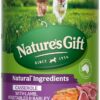 Nature's Gift Adult Wet Dog Food Casserole with Lamb, Vegetables & Barley 6x1.2Kg [x4]