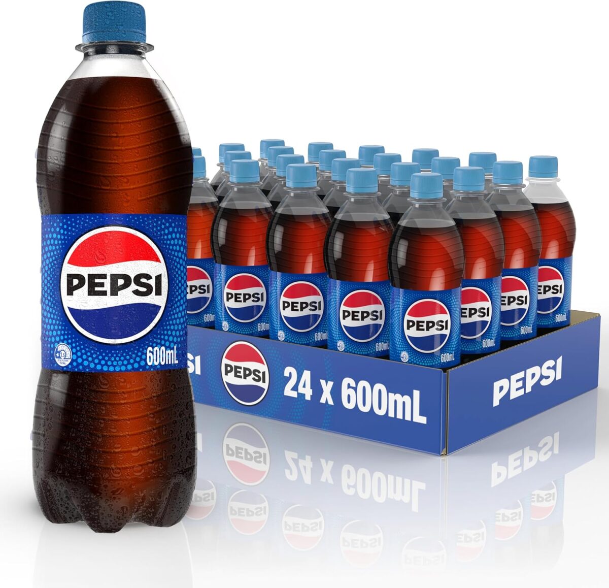 B0F5WLMCWB_img_1 Pepsi Cola Soft Drink 600 ml (Pack of 24) 7G