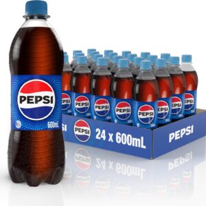 Pepsi Cola Soft Drink 600 ml (Pack of 24) 7G