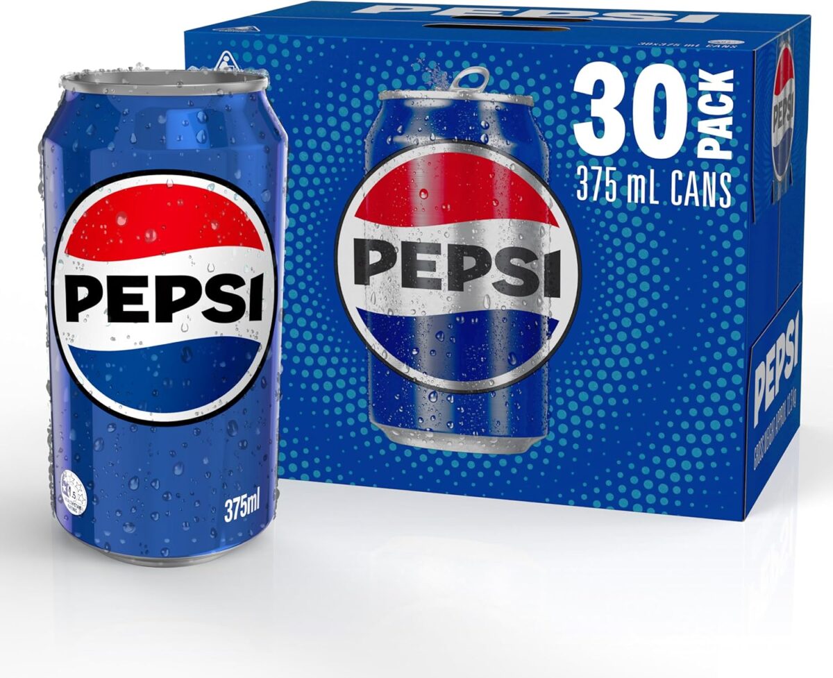 Pepsi Soft Drink, 30 x 375ml [x3]