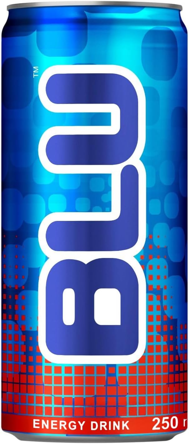 BLU Energy Drink Classic 250ml (24 pack) [x2]