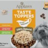Applaws Taste Toppers Wet Dog Food Chicken Gravy Selection 85g Pouches (Pack of 12) [x3]
